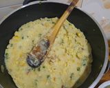 A picture of step 2 of Mokimo/mashed potatoes.