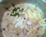 पोई और प्याज के पकौड़े (Poi aur pyaj ke pakode recipe in Hindi) रेसिपी चरण 2 फोटो