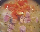 Foto langkah ke 3 dari resep Salmon & tuna cream soup.