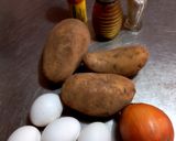 Foto del paso 1 de la receta: Tortilla de Papas con Cebolla 🥔🧅🥚🍳🧄🫓