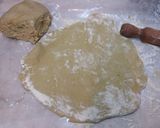 Foto del paso 2 de la receta: Tarta de JyQ y verdeo 🧀☘🍖 tipo "Quichè Lorraine" sin culpa 😁