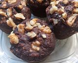 Foto del paso 3 de la receta: Muffins veganos de algarroba y nuez