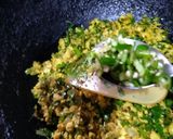 A picture of step 4 of Half Moon chicken samosa.