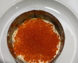 Foto del paso 7 de la receta: Flan de atún compuesto con pimiento rojo y gambas