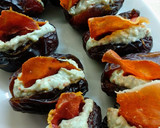 Foto del paso 7 de la receta: 141.🌴Dátiles con queso azul y crujiente de jamón serrano🧀🐖