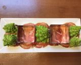 A picture of step 2 of California Farm Romanesco Eggs Benedict.