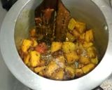 कद्दू की सब्जी (Kaddu ki sabzi recipe in hindi) रेसिपी चरण 3 फोटो