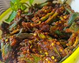 बेसन वाली कुरकुरी भिंडी (Besan Wali kurkuri Bhindi recipe in hindi) रेसिपी चरण 1 फोटो