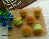 Foto langkah ke 5 dari resep Roti Pandan Isi Coklat.
