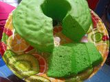 Bolu pandan santan kukus ekonomis
