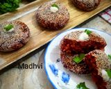 रेड वेलवेट कटलेट (red velvet cutlet recipe in Hindi) रेसिपी चरण 5 फोटो