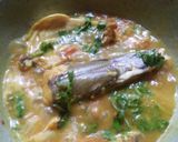 A picture of step 3 of Fish head curry with tomato.