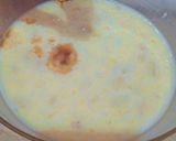 A picture of step 4 of CREAMY banana bread pudding 🍮.