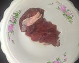 Foto del paso 6 de la receta: Carne de res al vino tinto, acompañado de patacones y ensalada