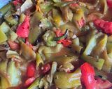 Une image de l'étape 3 de Salade de poivrons grillés(Tchakchouka algérienne).