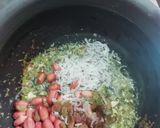 A picture of step 3 of Shahi khichdi.