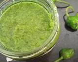 Green chuttni recipe step 1 photo