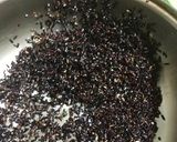 黑米飯的食譜步驟1照片