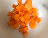 A picture of step 2 of Curry Chocolate.