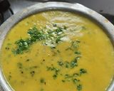 A picture of step 6 of Dahi kadi.