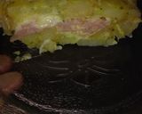 Foto del paso 2 de la receta: Tortilla rellena, de jamón y queso