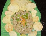 A picture of step 8 of Sabudana khichdi.