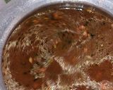 A picture of step 6 of Hot 'n' Sour Chicken soup.