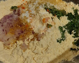 A picture of step 2 of Bhajia.