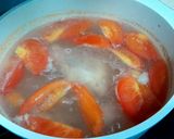 Hình bước làm 2 của món Canh cá diêu hồng nấu cà chua tép khô