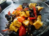 Tumis Tahu dan Jamur kuping