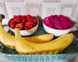Foto langkah ke 1 dari resep #HEALHTY PINK SMOOTHIES BOWL.