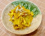 Hình bước làm 4 của món Phù trúc (tàu hũ ki) kho sả nghệ