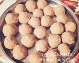 A picture of step 5 of Wheat Ladoo.
