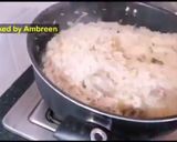 A picture of step 8 of Mutton yakhni Pulao Recipe 😊.