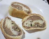 A picture of step 11 of Double Braided Chocolate Banana Bread.