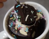 Foto del paso 10 de la receta: Mugcake: Brownie a la taza sin leche en 5 minutos