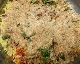 A picture of step 1 of Crispy Green Banana Potato Patties.
