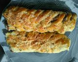 Foto langkah ke 9 dari resep Choco Cheese Banana Pastry (Kreasi Puff Pastry).