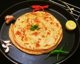 गेहूं के आटे का लच्छा पराठा रेसिपी चरण 7 फोटो