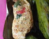 Foto langkah ke 6 dari resep Pepes Telur Kepiting/Rajungan 🦀.
