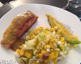 Foto del paso 7 de la receta: Salmón con guarnición de maraculla