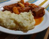 Foto del paso 8 de la receta: Matambre a la cacerola con puré de papas