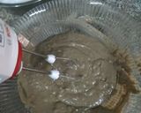 A picture of step 8 of Choco mirror allian glaze chocolate cake.