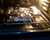 Foto del paso 5 de la receta Pechuga de pollo al papillote con manzana asada