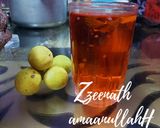 A picture of step 3 of Roohafza Minty Lemonade.