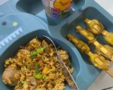 Foto langkah ke 4 dari resep Nasi Goreng Bakso.