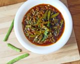 नागपूर स्पेशल सावजी गवार शेंगा (savji gavar shenga recipe in marathi) रेसिपी स्टेप 6 फोटो 