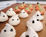 Une image de l'étape 6 de Meringues fantômes et citrouilles.