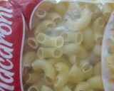 A picture of step 1 of Macaroni pasta.