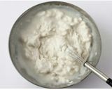 A picture of step 3 of Ari Pathiri/ Rice Rotti.